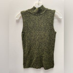 Vintage sleeveless turtle neck